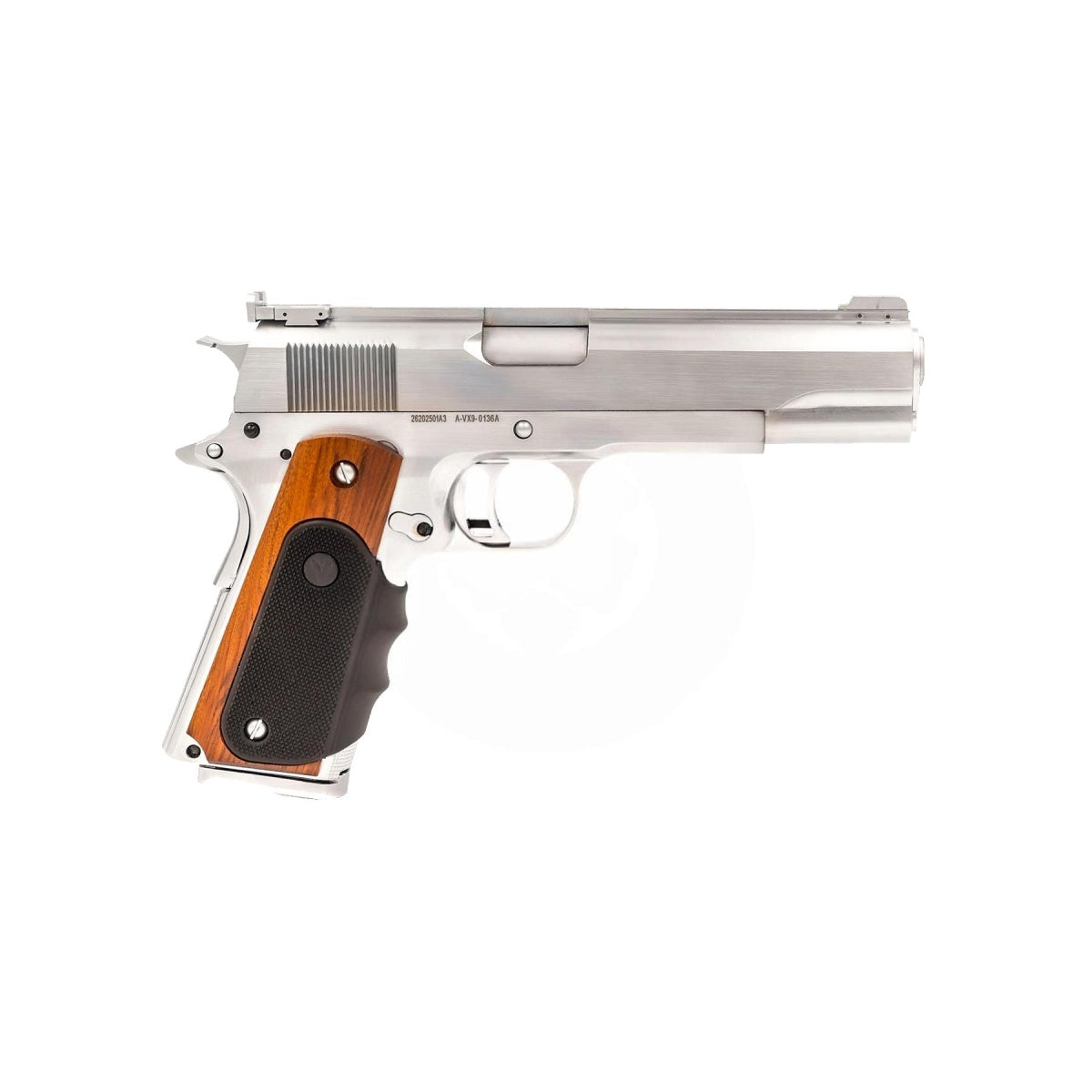 Vorsk Airsoft VX-9 Agency Gas Blowback Pistol - Chrome