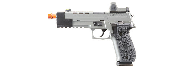 Vorsk Hi-Capa VP26X GBB Pistol w/ Red Dot Sight - (Gray)