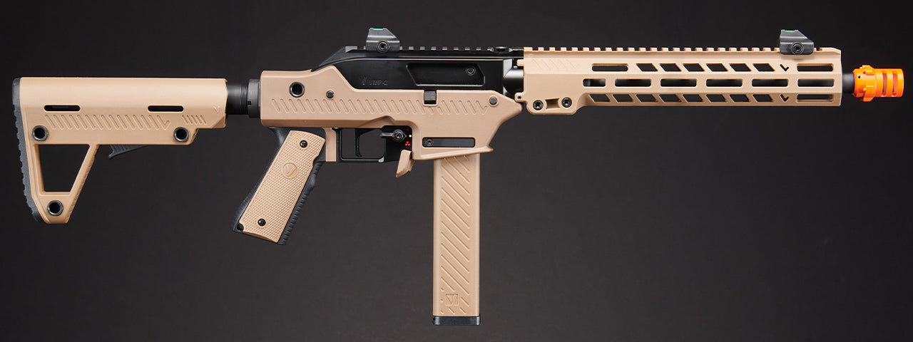Vorsk VMP-2M ASSAULT VARIANT GBB Airsoft Rifle Select Fire - (Tan/Black)
