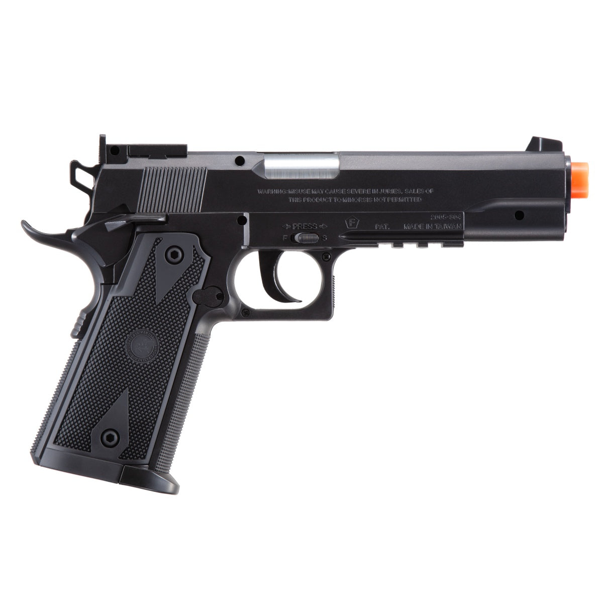 WG PowerWin 304B Non-Blowback CO2 1911 Airsoft Pistol (Color: Black)