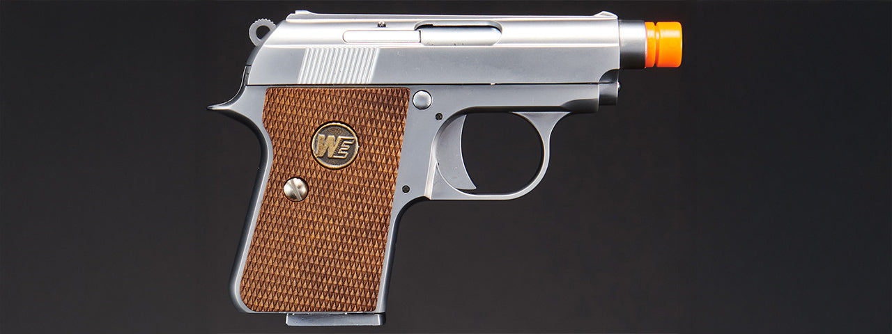 WE-Tech CT-25 Gas Blowback Airsoft Pocket Pistol - (Silver)