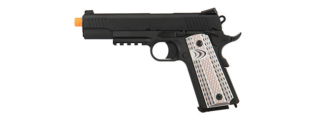 WE Tech Full Metal 1911 M45A1 Gas Blowback Airsoft Pistol (BLACK ...