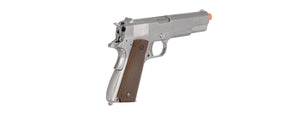 M1911 Metal GBB Pistol - CO2 Version (Chrome)