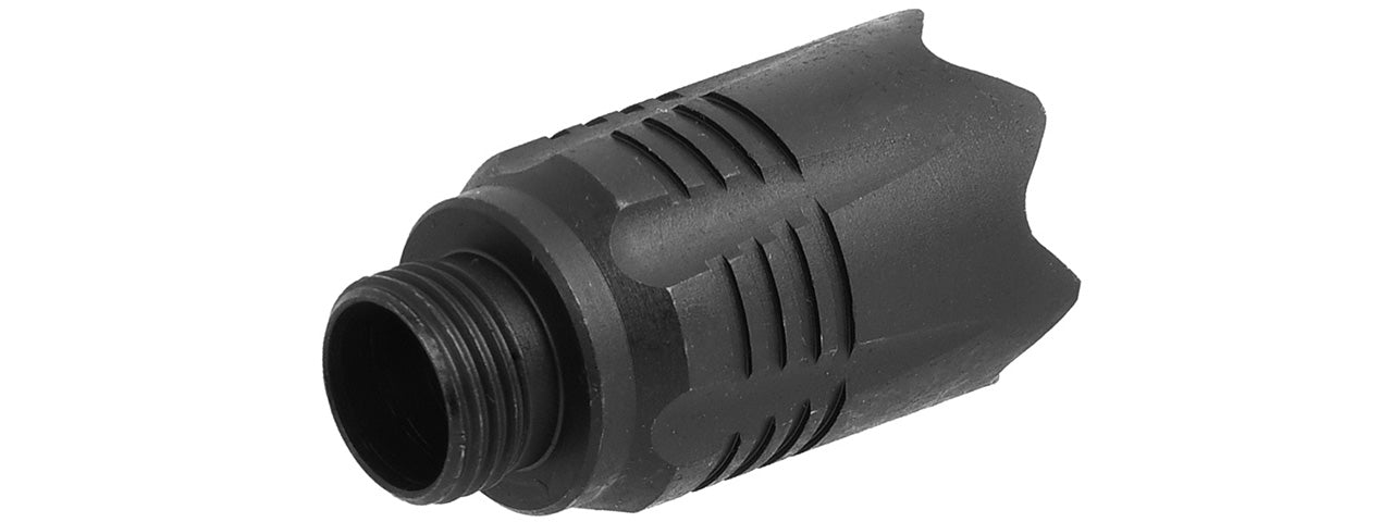 WE Tech P-Virus P006 Pistol Flash Hider (BLACK)