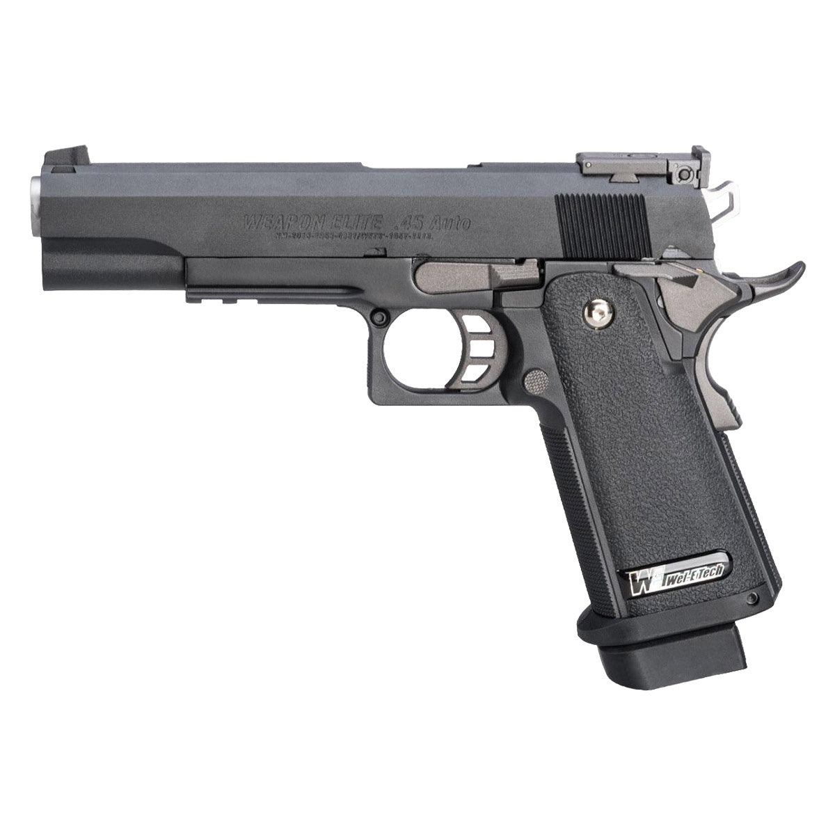 WE Tech Full Metal Hi-Capa 5.1 R-Version Full Auto Tactical Airsoft Gas Blowback Pistol