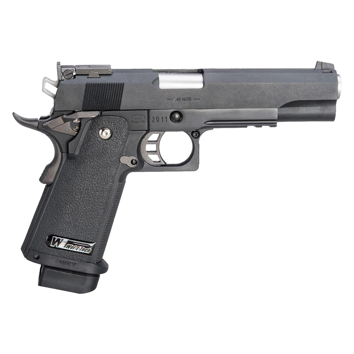 WE Tech Full Metal Hi-Capa 5.1 R-Version Full Auto Tactical Airsoft Gas Blowback Pistol