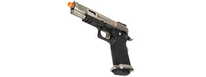 WE Tech Hi-Capa 5.1 T-Rex Competiton Gas Blowback Pistol (SILVER)