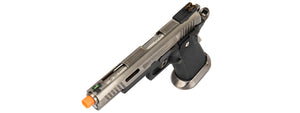 WE Tech Hi-Capa 5.1 T-Rex Competiton Gas Blowback Pistol (SILVER)