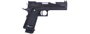 WE Tech Hi Capa 5.1 Dragon M1911 Gas Blowback Airsoft Pistol (BLACK)