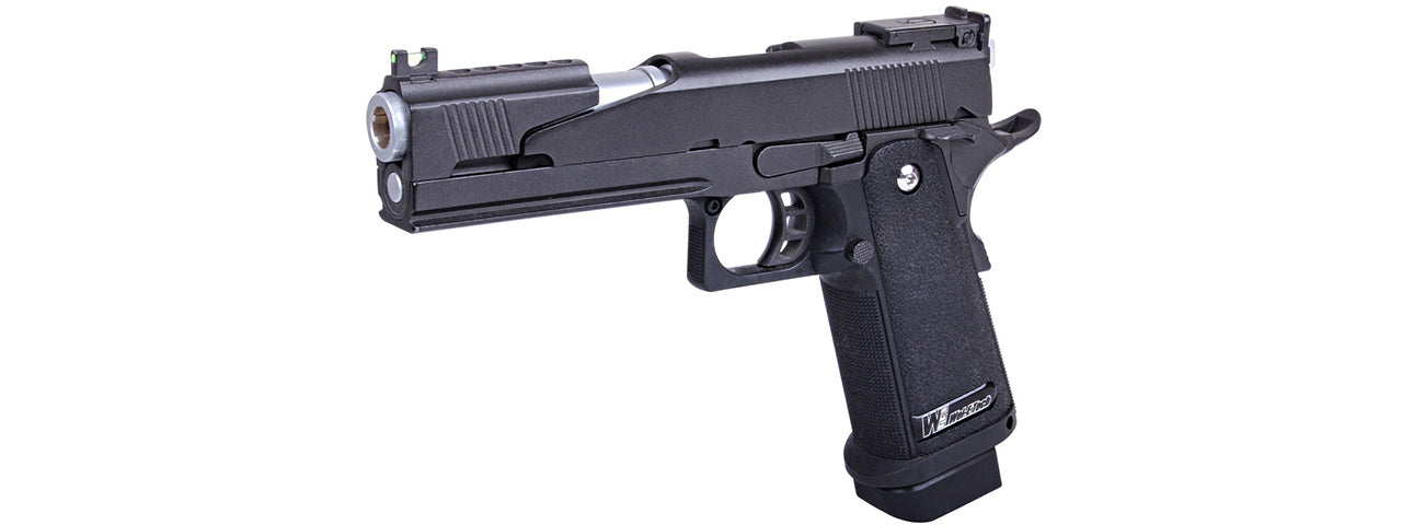 WE Tech Hi Capa 5.1 Dragon M1911 Gas Blowback Airsoft Pistol (BLACK)