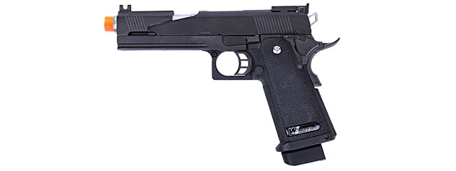WE Tech Hi Capa 5.1 Dragon M1911 Gas Blowback Airsoft Pistol (BLACK)
