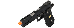 WE Tech Hi Capa 5.1 Dragon M1911 Gas Blowback Airsoft Pistol (BLACK)