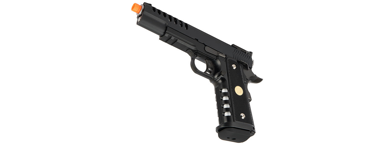 WE Tech 1911 5.1 Hi-Capa Hyper Speed Skeletor Gas Blowback Airsoft Pistol (BLACK)