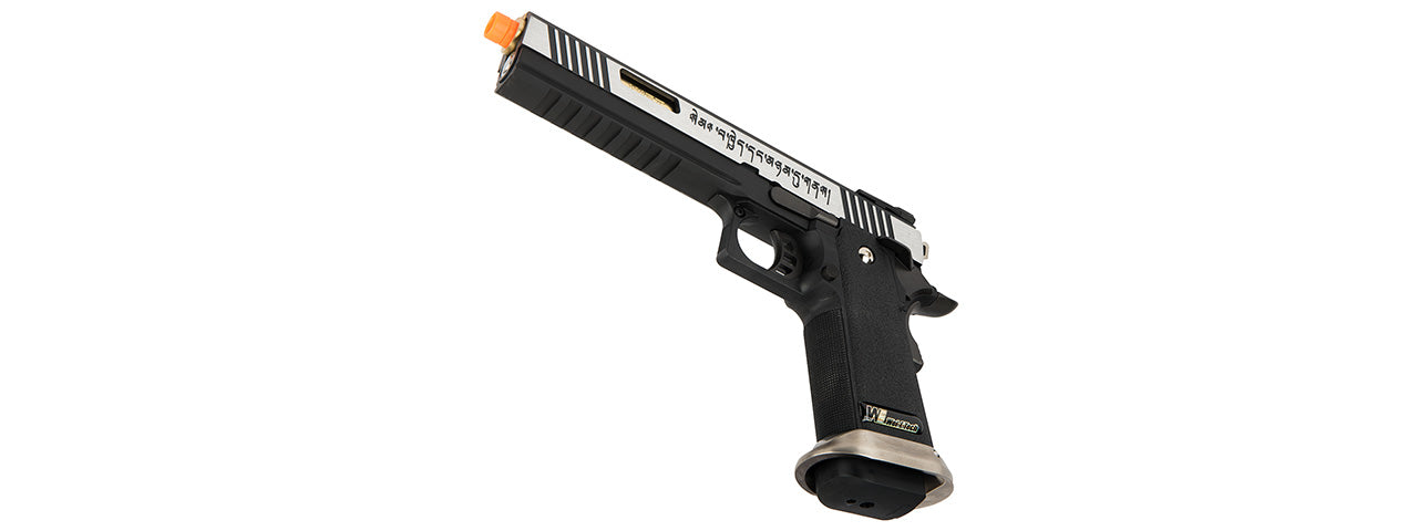 WE Tech 1911 Hi-Capa T-Rex Competition Gas Blowback Airsoft Pistol Tibetan Version] (TWO TONE / GOLD)