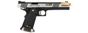 WE Tech 1911 Hi-Capa T-Rex Competition Gas Blowback Airsoft Pistol Tibetan Version] (TWO TONE / GOLD)