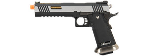 WE Tech 1911 Hi-Capa T-Rex Competition Gas Blowback Airsoft Pistol w/ Sight Mount & Top Ports (TWO TONE / GOLD)