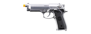 WE-Tech Full Metal M9 Tactical Gas Blowback Airsoft Pistol (Color: Silver)