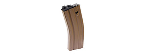 WE Tech Open Bolt M4/SCAR/ASC/PDW Gas Airsoft Rifle Magazine -TAN