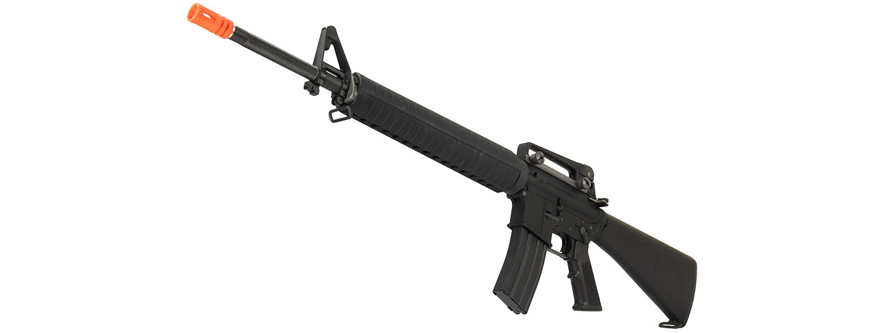 WE Tech M16A3 Open Bolt Full Metal Gas Blowback Airsoft GBBR RIfle (BLACK)