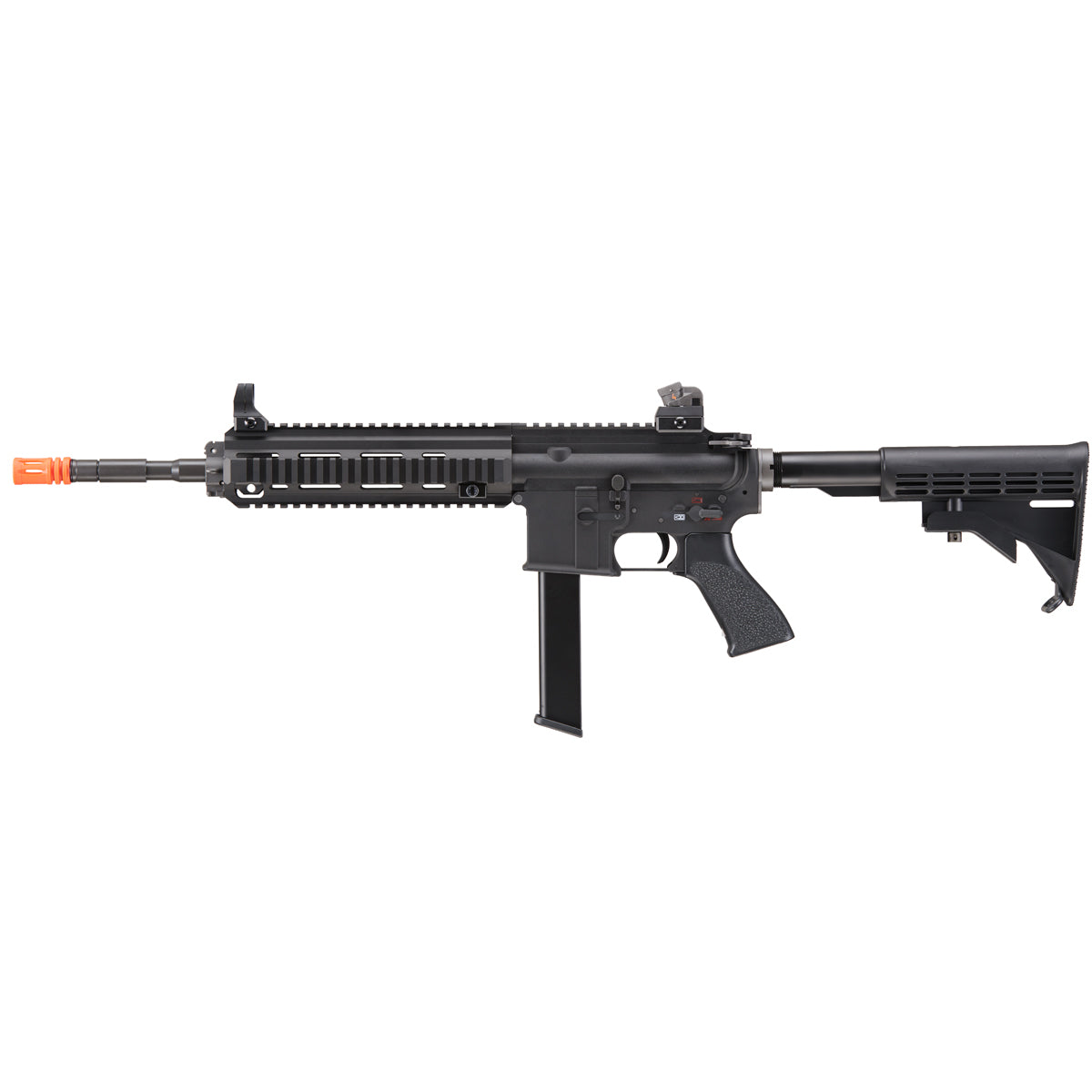WE-Tech M4 888 PCC Gas Blowback Airsoft Rifle (Color: Black)