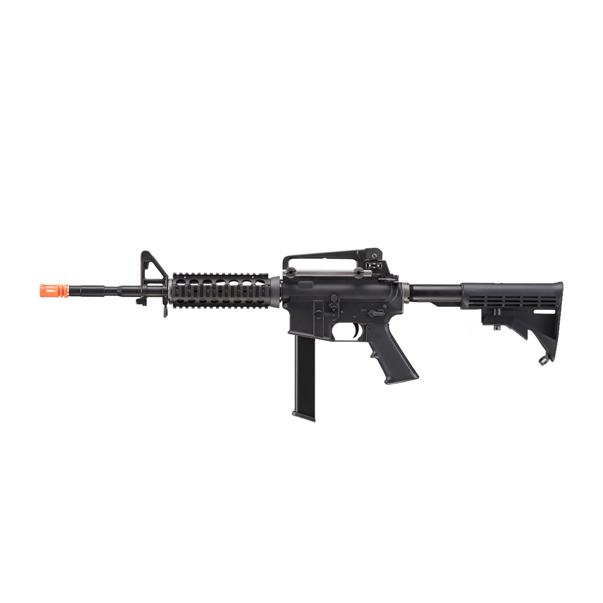 WE-Tech M4 RIS PCC Gas Blowback Airsoft Rifle (Color: Black)