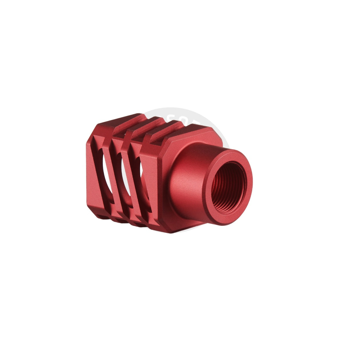 Zion Arms Skeletonized Flash Hider (Red)