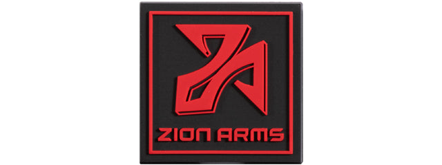 Zion Arms Logo PVC Patch (Color: Red / Black)
