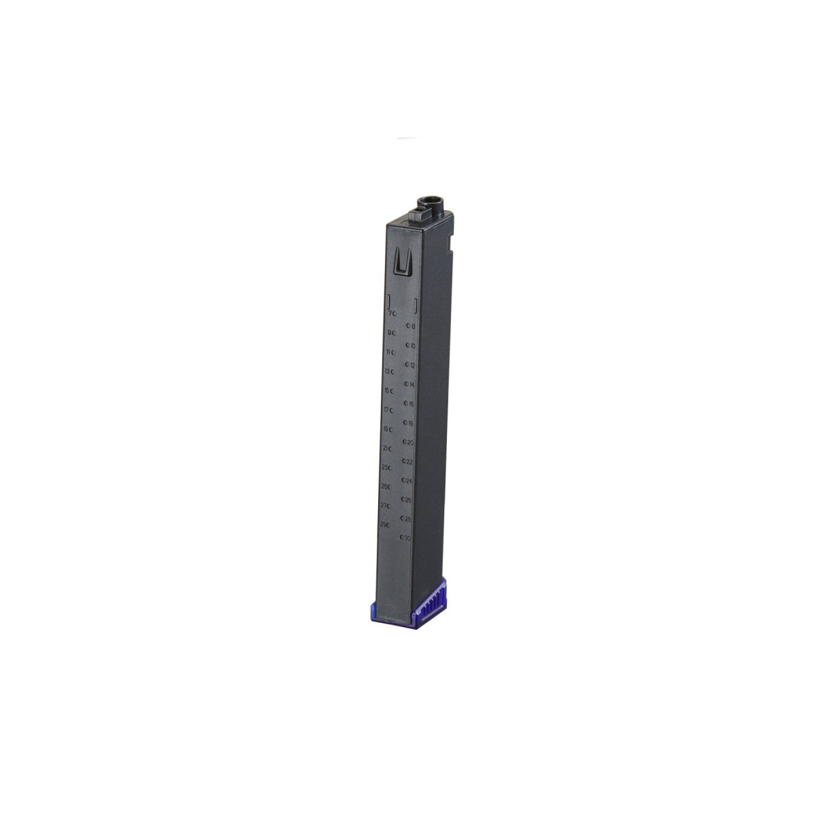 Zion Arms PW9 120 Round 9mm Mid-Capacity Magazine (Color: Black & Blue)