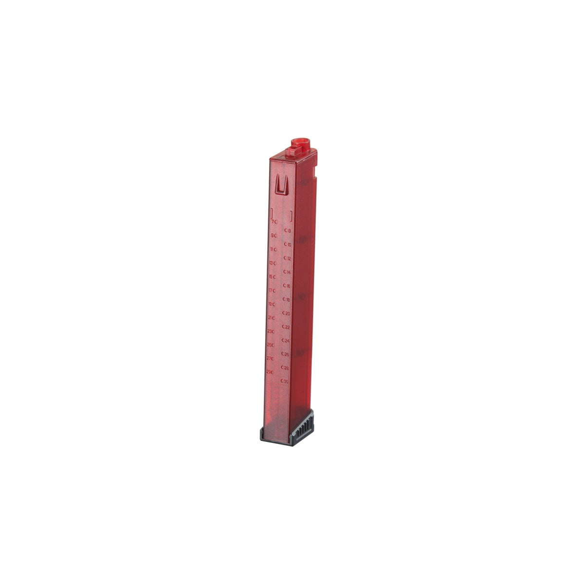 Zion Arms PW9 120 Round 9mm Mid-Capacity Magazine (Color: Red)