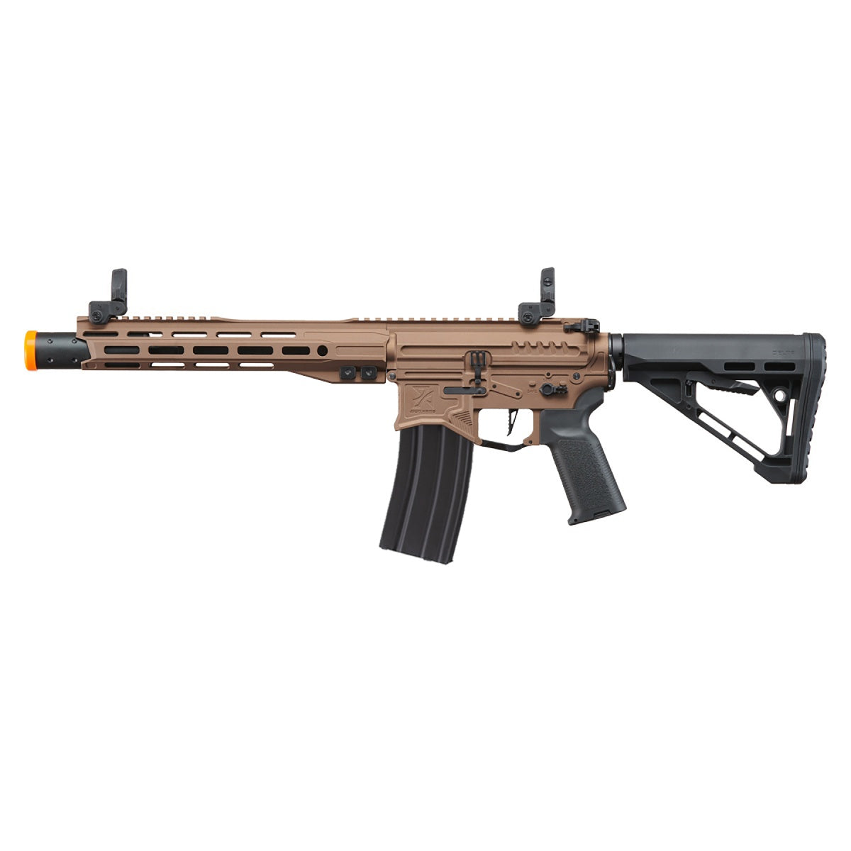 ZION ARMS R15 MK2 10" RAIL w/ NEBULA II ETU - (Bronze)