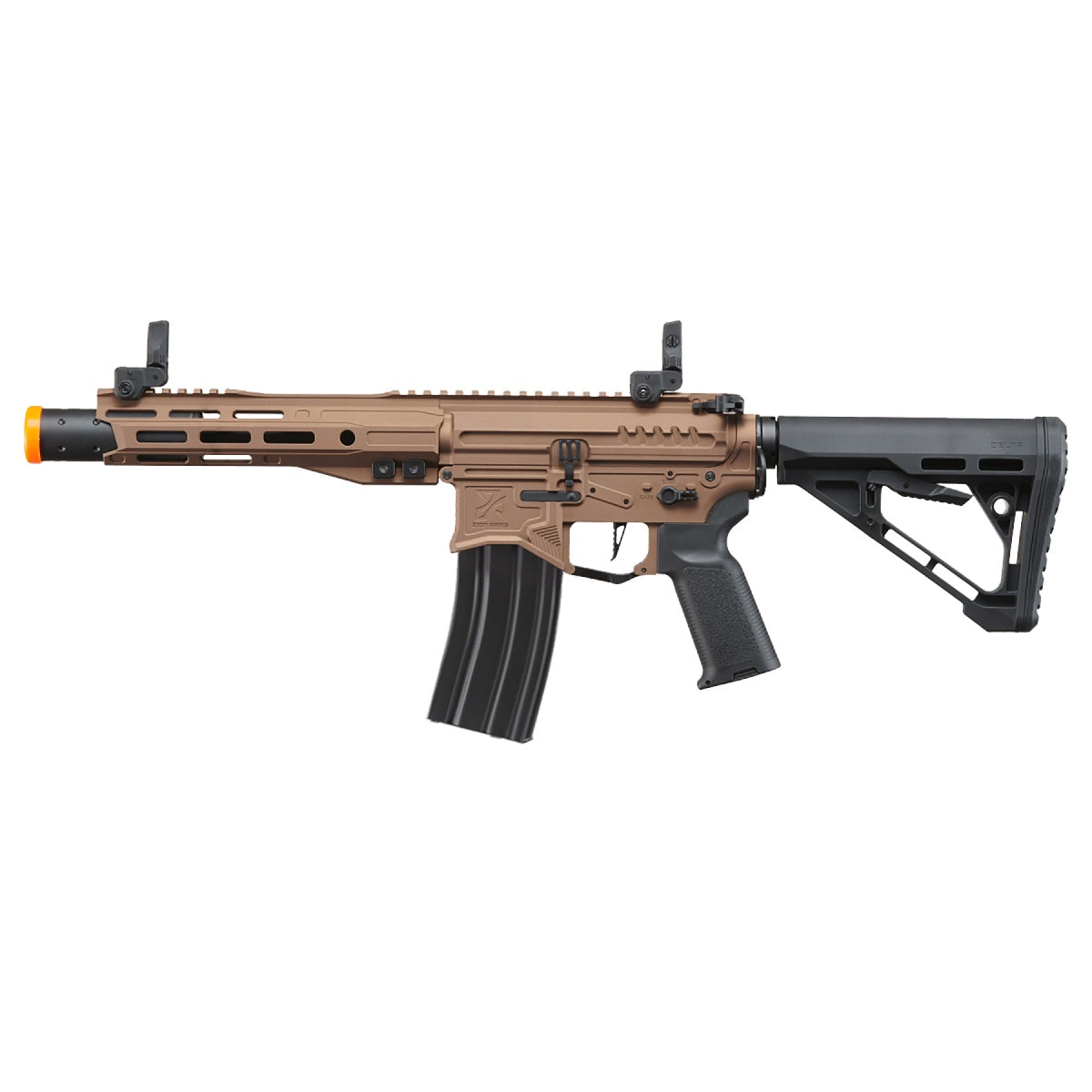ZION ARMS R15 MK2 8" RAIL w/ NEBULA II ETU - (Bronze)