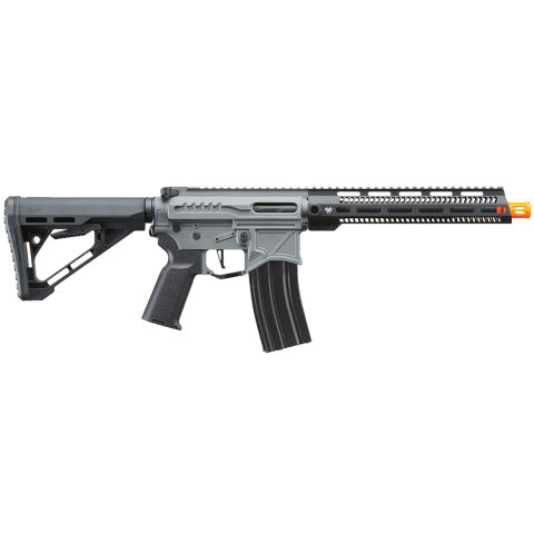 Zion Arms R15 Mod 1 Long Rail Airsoft Rifle with Delta Stock (Color: Grey)
