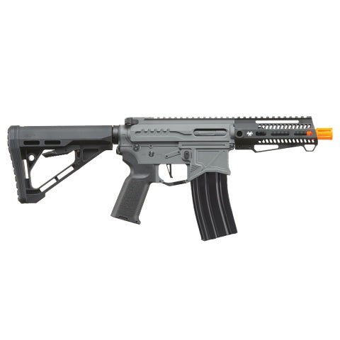 Zion Arms R15 Mod 1 Short Barrel Airsoft Rifle with Delta Stock - (Gray/Black)