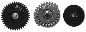Lancer Tactical 14:1 High Speed Steel CNC Bearing Gear Set