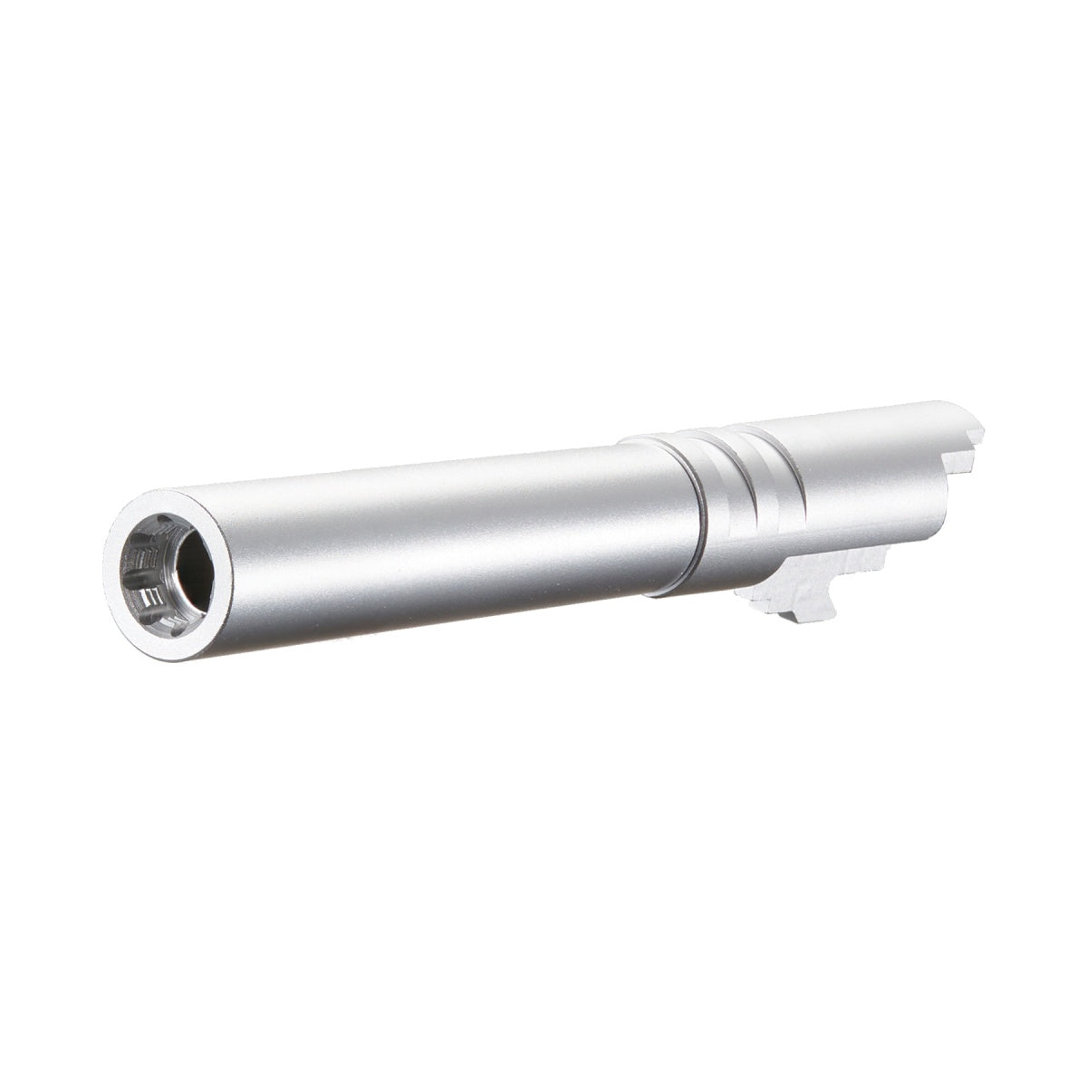 Lancer Tactical Aluminum Threaded Hi-Capa 5.1 Outer Barrel (Color: Silver)