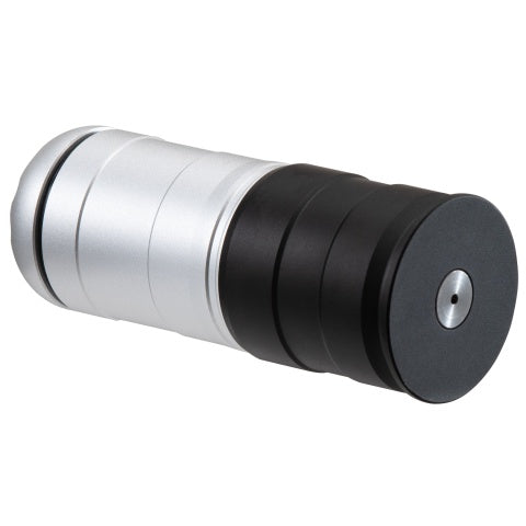 Lancer Tactical 120 Round CNC Aluminum Airsoft 40mm Gas Grenade Shell (Color: Silver / Black)