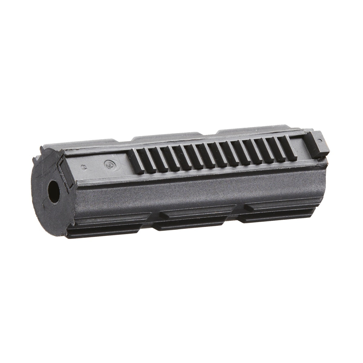 Lancer Tactical 14 Teeth Reinforced Polycarbonate Full Stroke Piston with Steel Teeth (Color: Black)