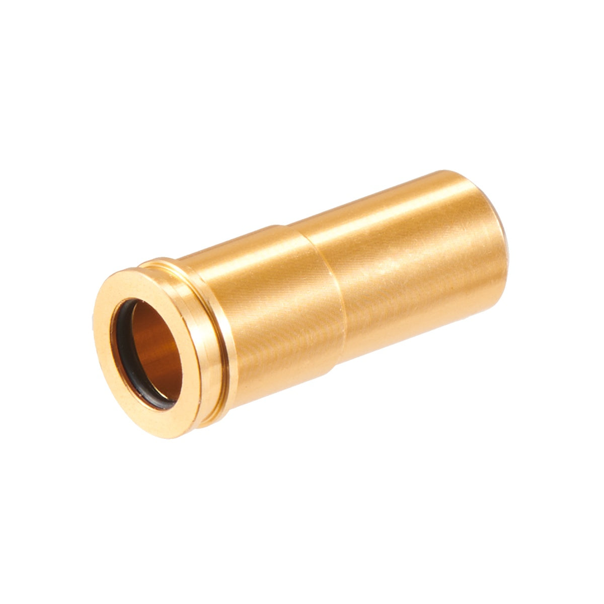 Lancer Tactical 19.7mm CNC Machined Aluminum Air Nozzle for Airsoft AEGs (Color: Gold)