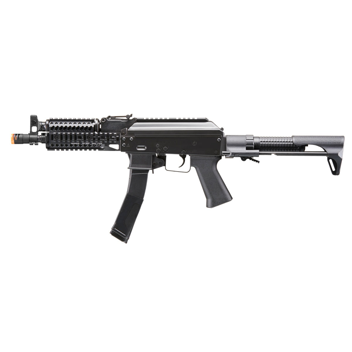 LCT 9mm PP-19 PDW AK Airsoft AEG Rifle w/ Picatinny Handguard (Black)