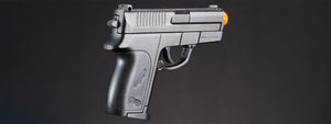 CYMA ZM01B AIRSOFT COMPACT METAL SPRING PISTOL - BLACK
