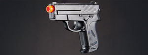 CYMA ZM01B AIRSOFT COMPACT METAL SPRING PISTOL - BLACK