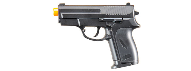CYMA ZM01B AIRSOFT COMPACT METAL SPRING PISTOL - BLACK