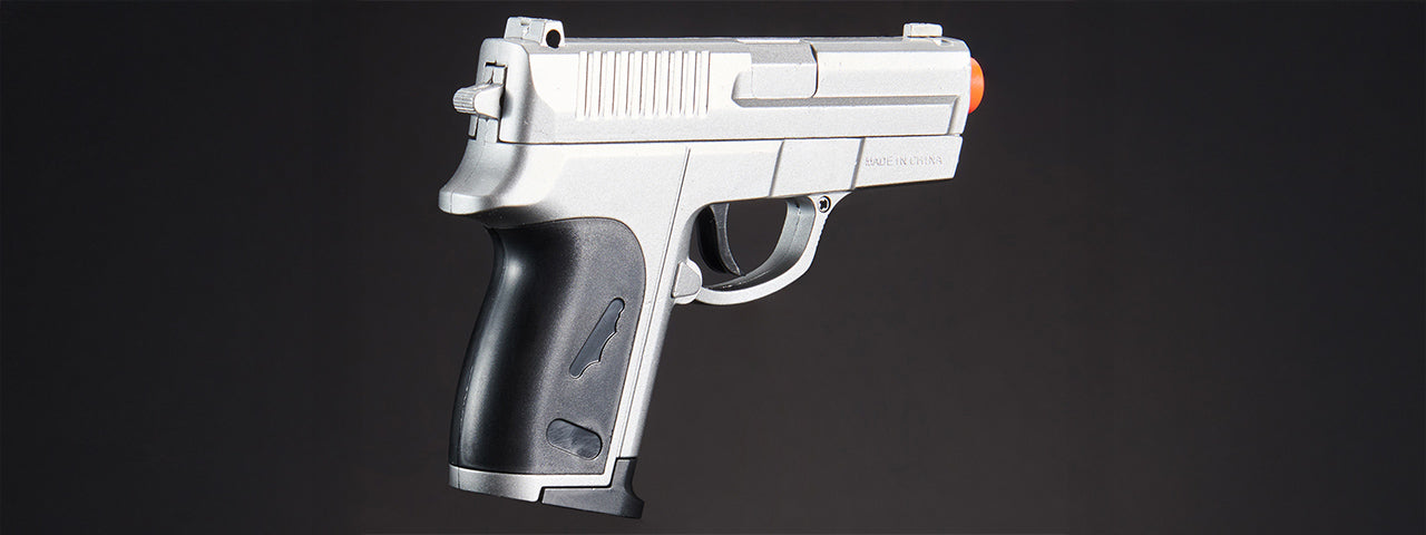 Cyma ZM01S Metal Spring Pistol in Silver