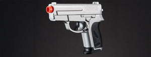 Cyma ZM01S Metal Spring Pistol in Silver