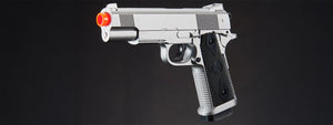 CYMA METAL ZM25S M1911 SPRING PISTOL - SILVER