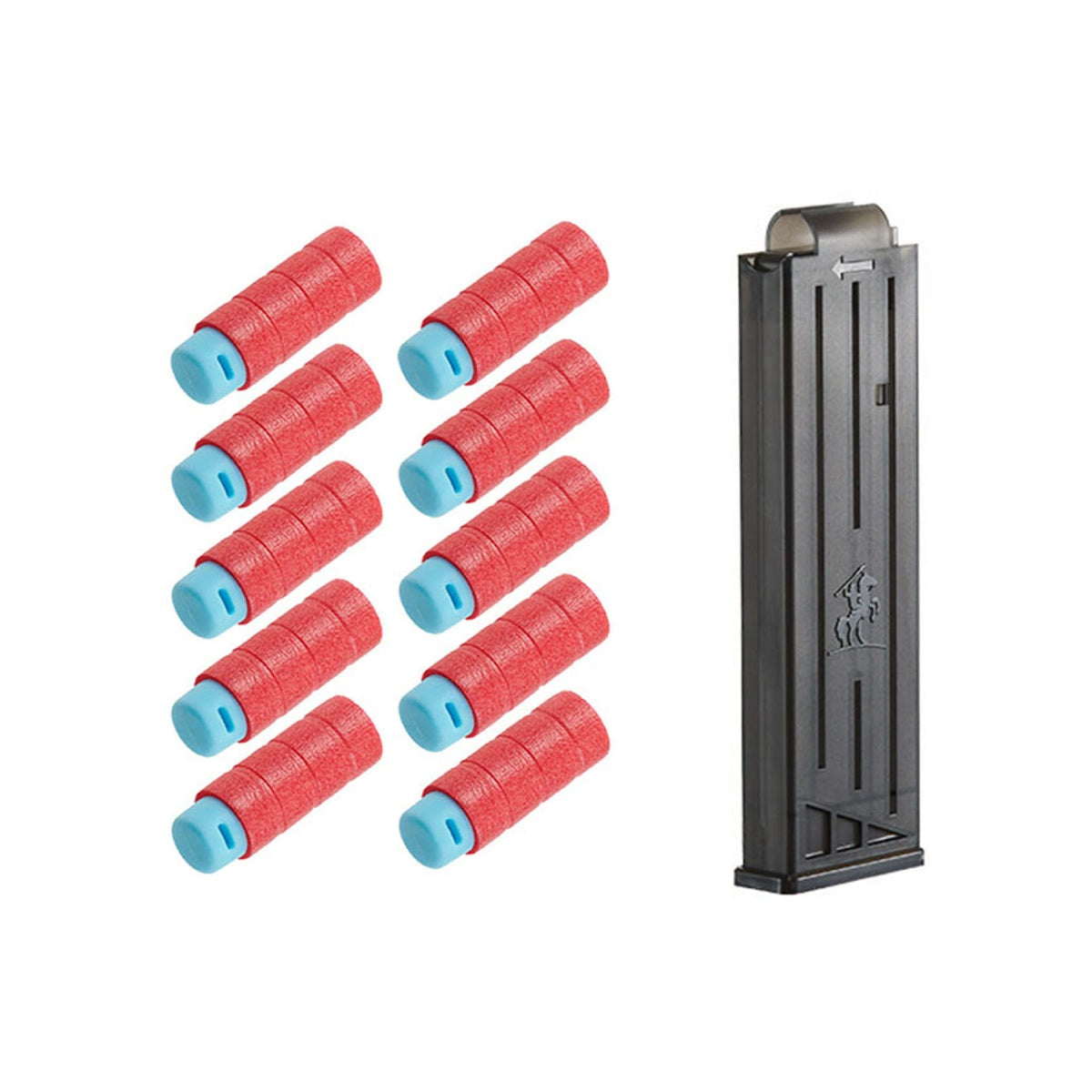 ZhenWei S100 War Saint Dart Blaster Magazine - BLACK