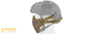 AC-103GH METAL MESH HALF MASK (OD GREEN) HELMET VERSION
