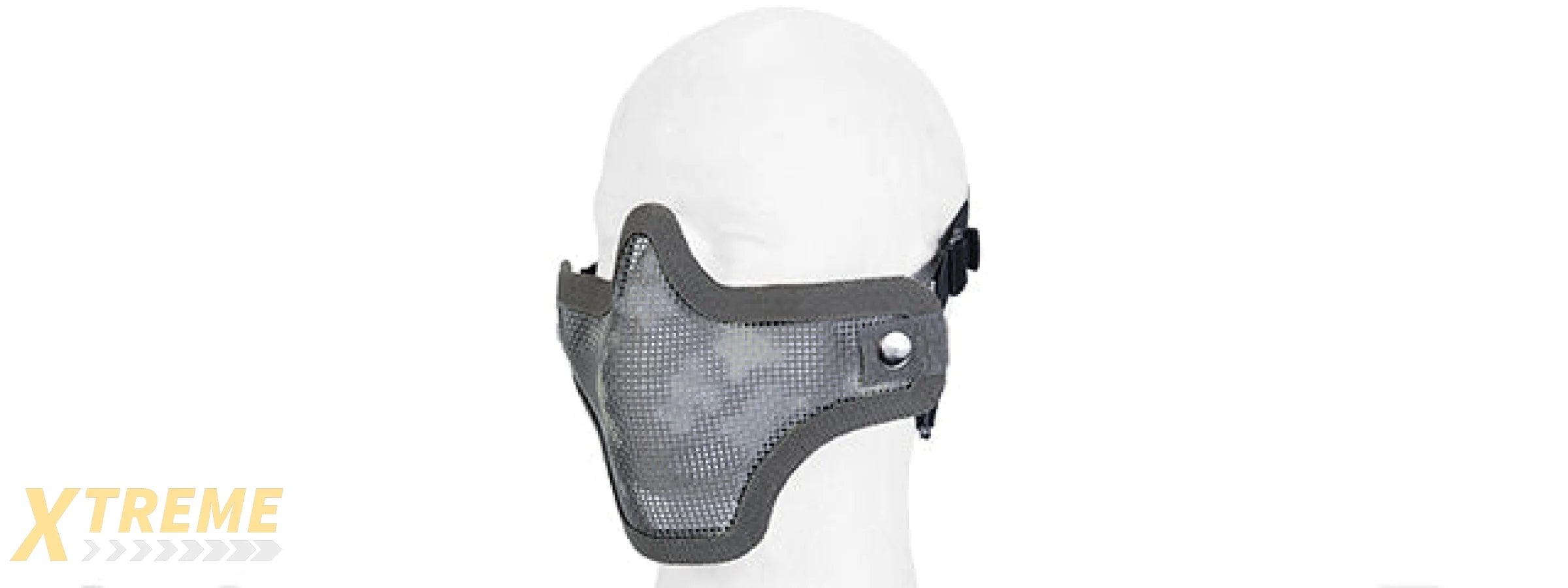 AC-103AU METAL MESH HALF MASK (ACU) DOUBLE STRAP VERSION
