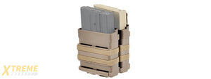 AC-279T Quick Mag "Heavy" Double 7.62 NATO Magazine Pouch, Tan