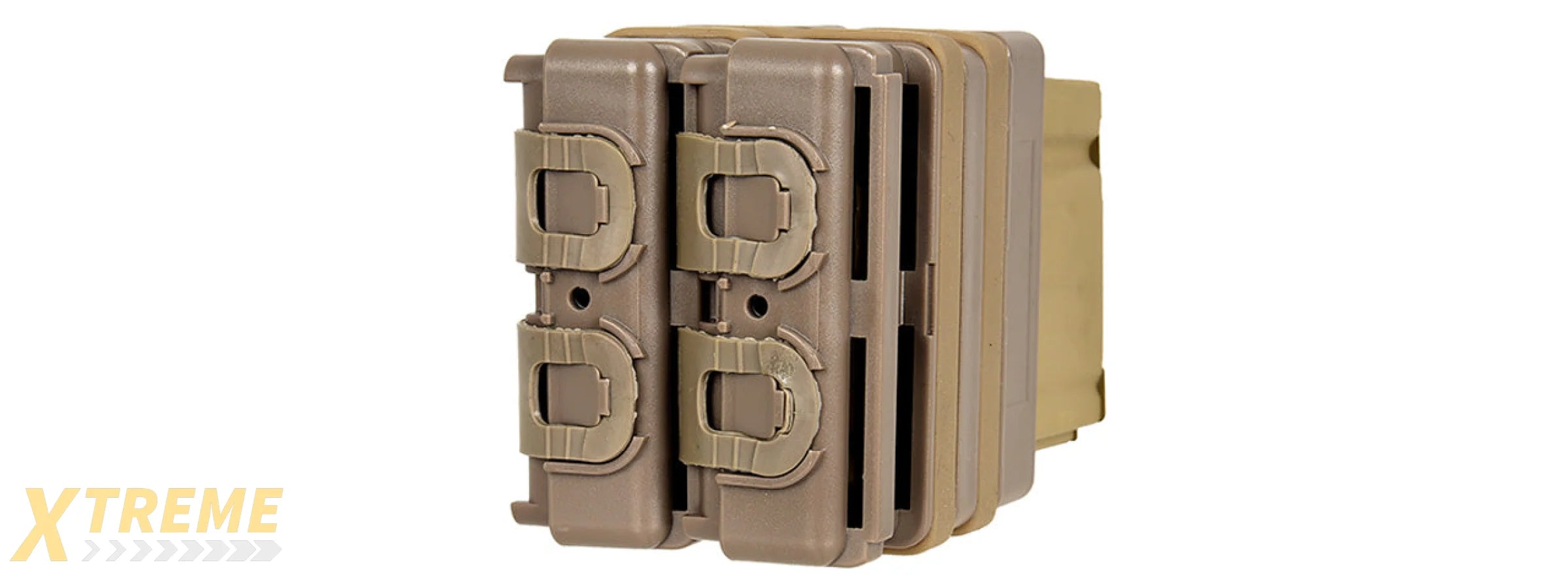 AC-279T Quick Mag "Heavy" Double 7.62 NATO Magazine Pouch, Tan